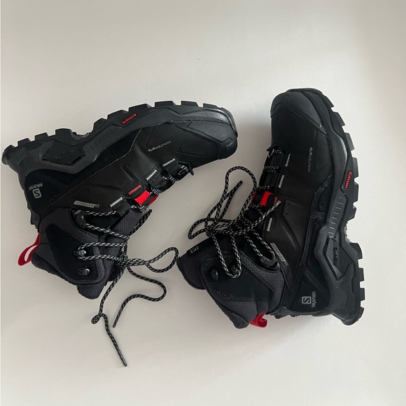 Salomon Unisex Adult Quest Winter Snow Boots Thinsulate Water Resistant - Picture 6 of 9